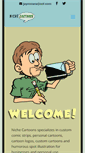 Mobile Screenshot of nichecartoons.com